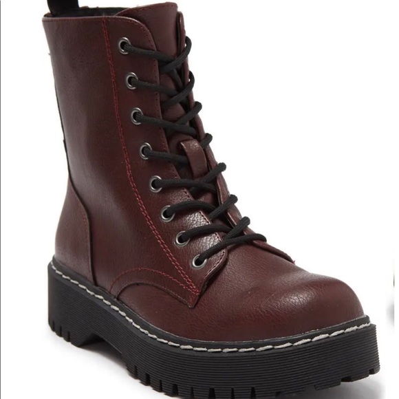 UNIONBAY HAYDEN LUG SOLE LACE-UP BOOT Size:8 - Picture 2 of 5